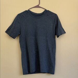 lululemon athletica Deep Blue Short Sleeve Tee